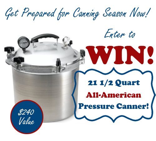  Get Prepared for Canning Season Giveaway 