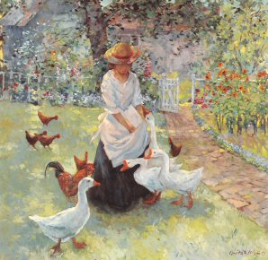 womanwithchickens