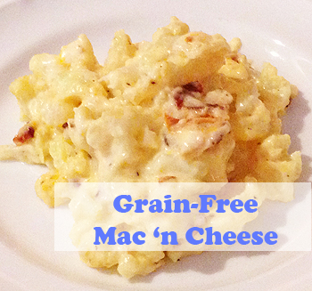 Grain Free Mac and Cheese by ImperfectlyHappy.com