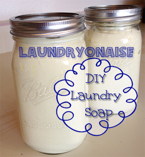 DIY Laundry Soap - Laundryonaise by ImperfectlyHappy.com