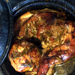 Slow Roasted Rabbit in the All American Sun Oven by ImperfectlyHappy.com