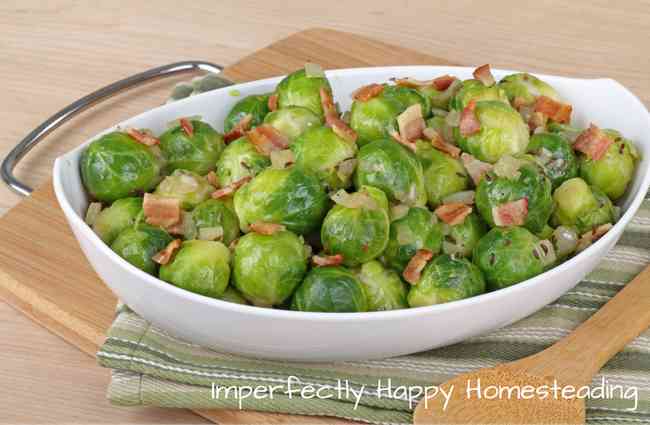 Instant Pot Brussels Sprouts in 3 Minutes!