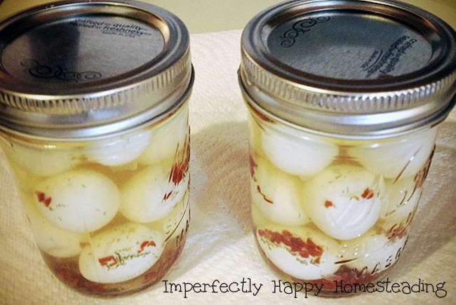 Pickled Quail Eggs with a Kick - Quick, Yummy and a Family Favorite!